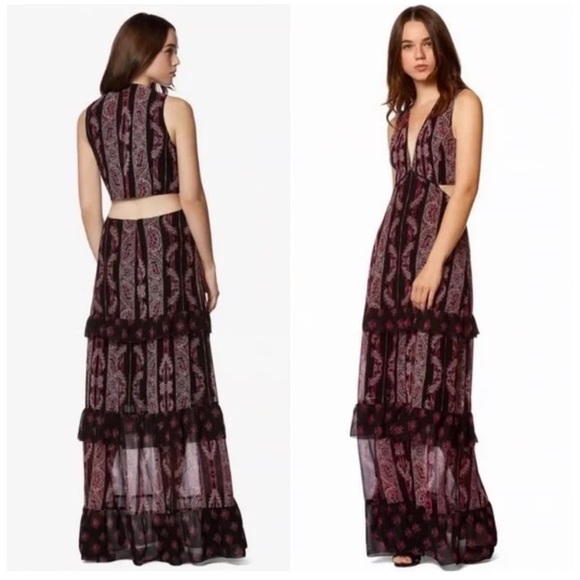 Avec Les Filles Dresses & Skirts - CUT OUT MAXI DRESS